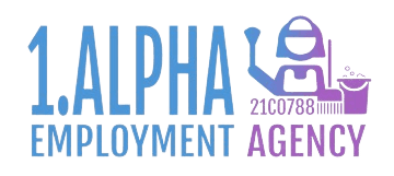 1.Alpha Employment Agency logo